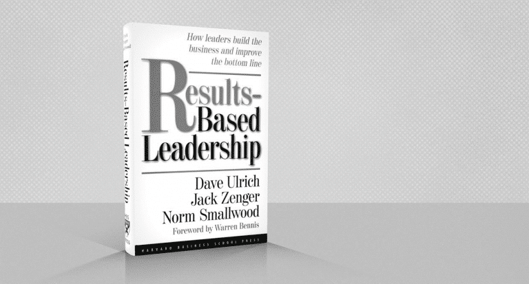 Results-Based Leadership BOOK
